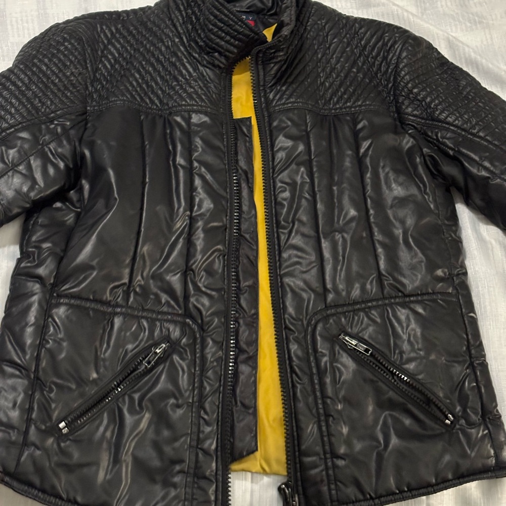 Tommy Hilfiger Black Quilted Jacket